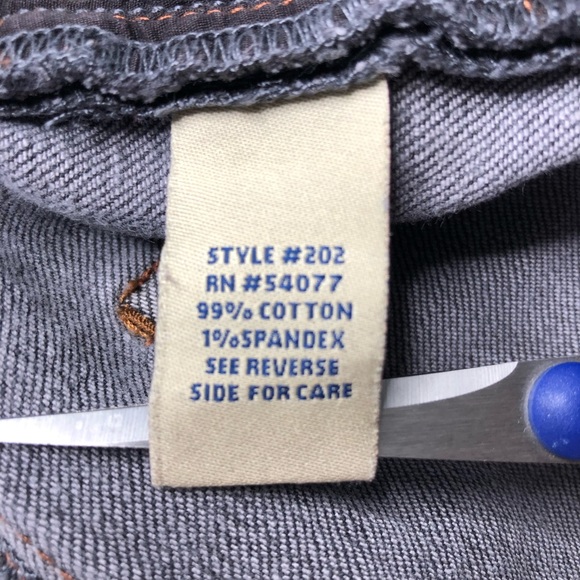 CAbi #202 Medium Gray Low Rise Stretch Skinny Jeans - Picture 12 of 14